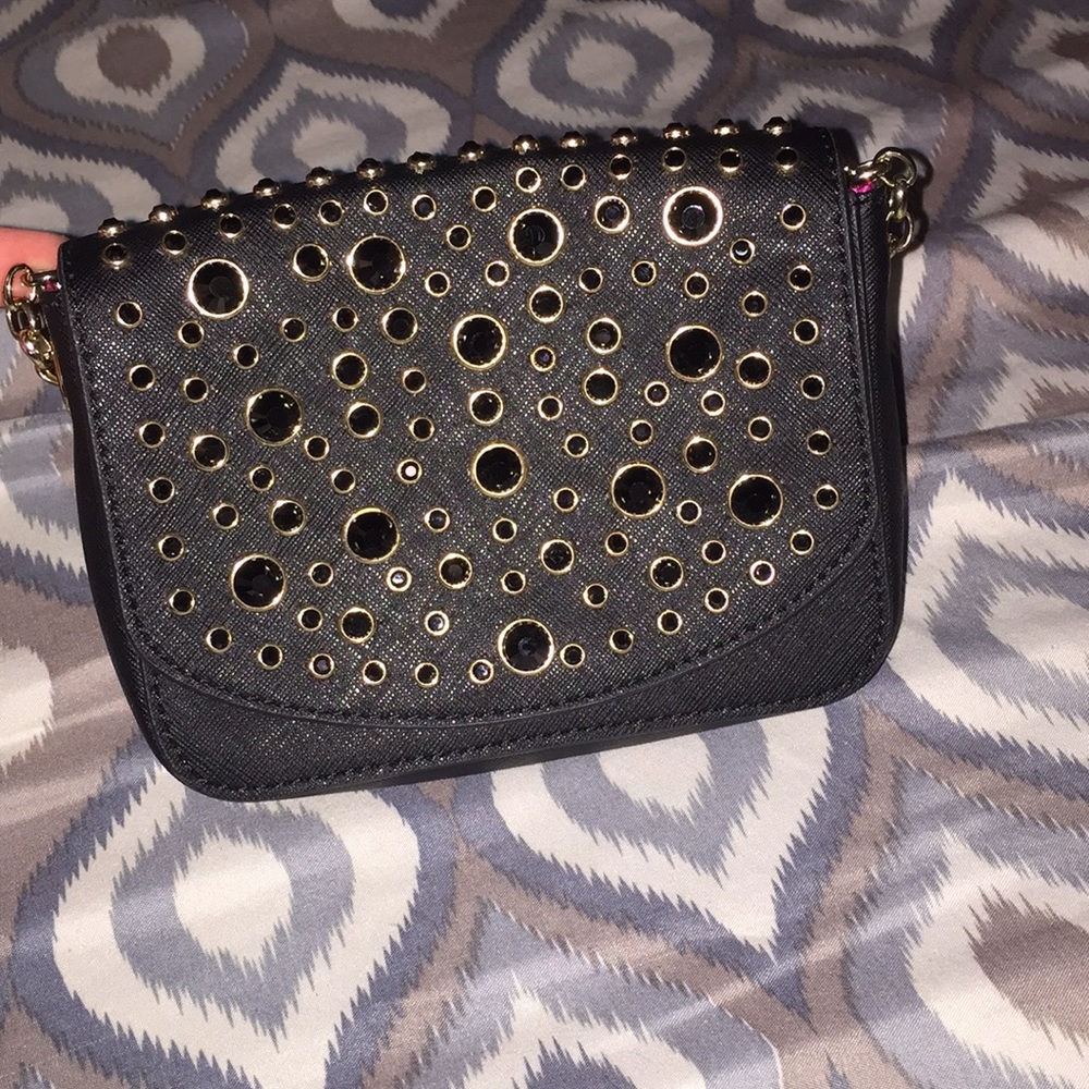 New juicy couture gem chain crossbody mini bag